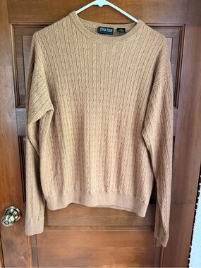 VINTAGE PGA TOUR CABLE KNIT CREWNECK SWEATER